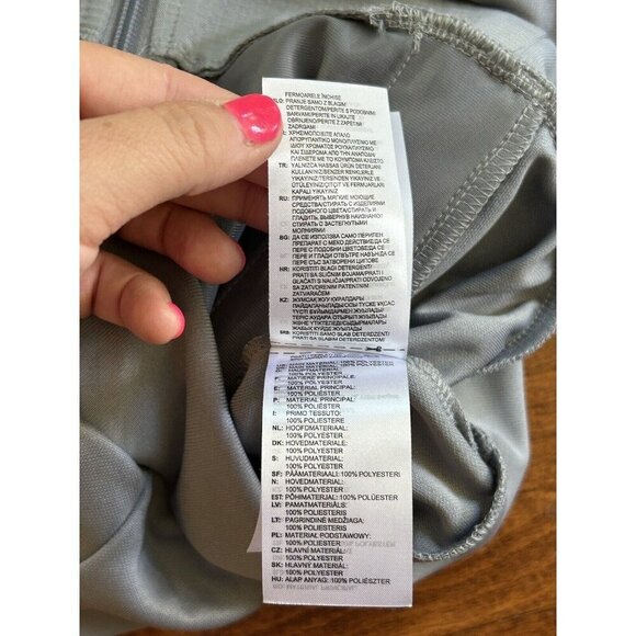 Adidas Youth Unisex Kids TIRO19 Training Jacket Gray Striped Full Zip NWT Size S - Picture 9 of 10